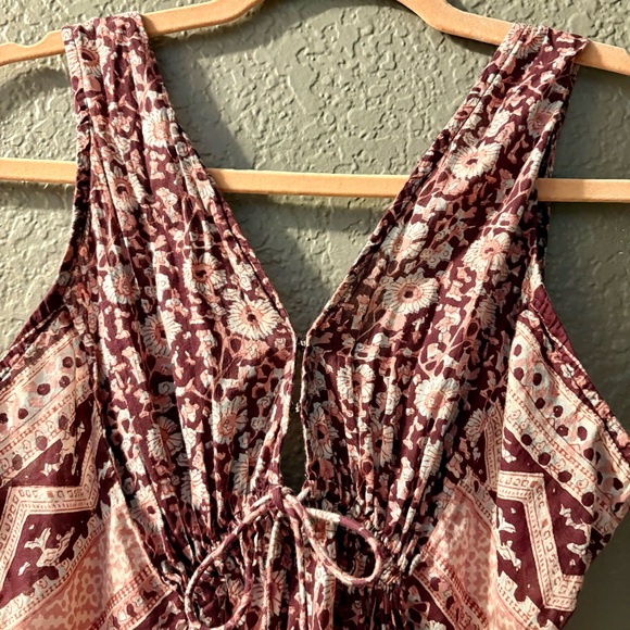 NATURAL LIFE Purple and Pink Bohemian Maxi Dress Size XS - Picture 9 of 15